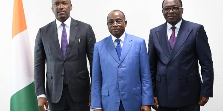 Formation aux métiers du sport : Les ministres Paulin Claude Danho, Toure Mamadou et Koffi N’guessan se concertent