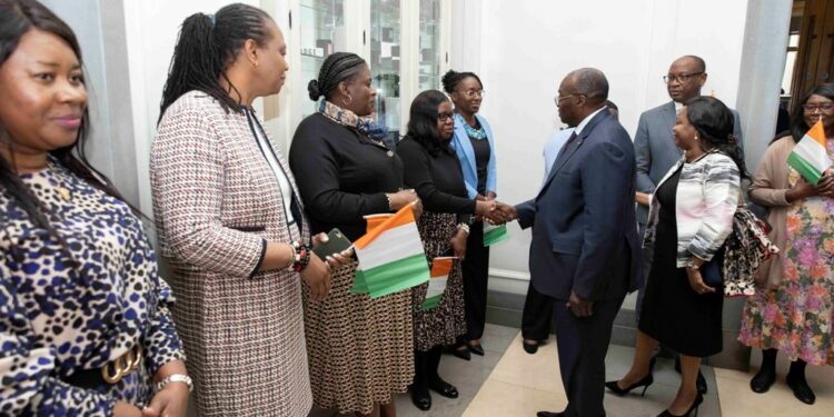 Les photos de l’arrivée du Vice-Président ivoirien, M. Tiémoko Meyliet KONÉ, à…