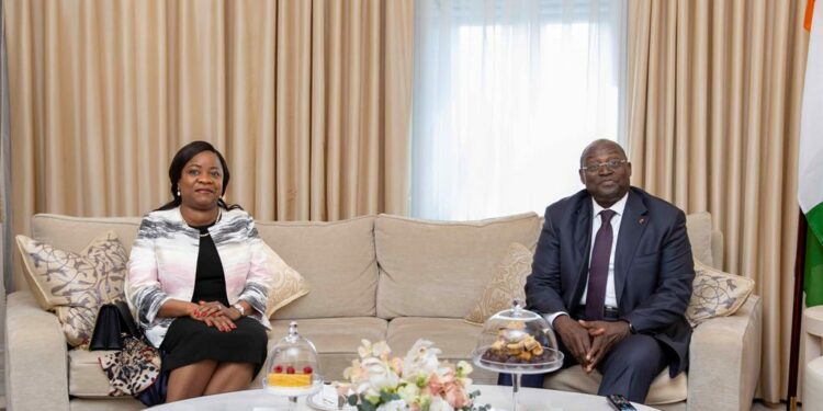 Les photos de l’arrivée du Vice-Président ivoirien, M. Tiémoko Meyliet KONÉ, à…