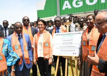 Abobo: le complexe sportif Agora inauguré 