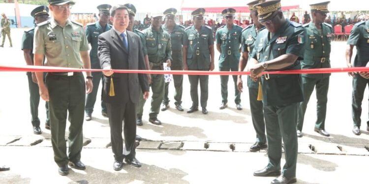 Camp d’Akouédo : Le centre de services techniques construit par une entreprise chinoise