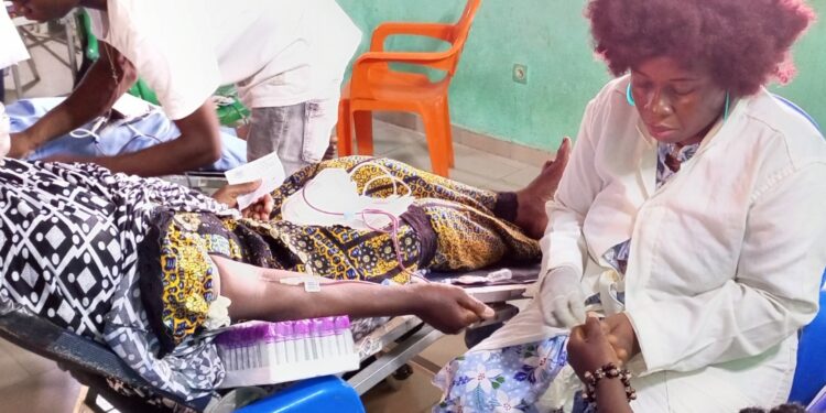Anyama: plus d’une centaine de poches de sang collectées par la communauté Ançar-Dine