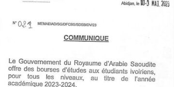 Enseignement supérieur : Le Japon, la Chine et l’Arabie saoudite offrent des Bourses d’étude aux étudiants ivoiriens
