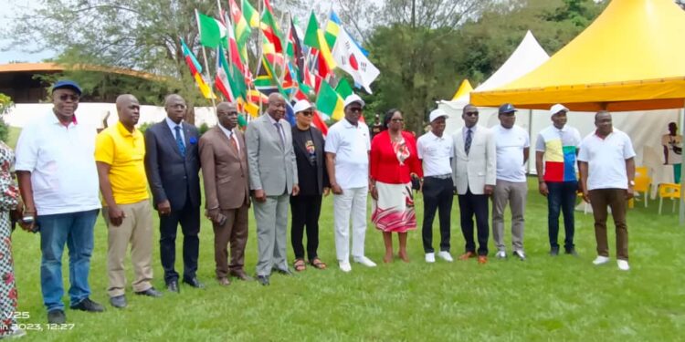 OPEN DE CÔTE D’IVOIRE, TROPHEE FELIX HOUPHOUËT BOIGNY: Le ministre Paulin Claude Danho a procédé, le lundi 19 Juin 2023 au lancement de la 23è édition sur le parcours du Président Golf Club de Yamoussoukro