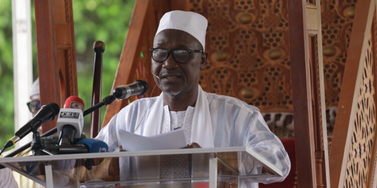 Les images de la prière de la fête de Tabaski ou Aïd-El-Kébir à la mosquée de la Riviera Golf en présence du chef de l’Etat Alassane Ouattara. (Photos : Saint Cyrille)
