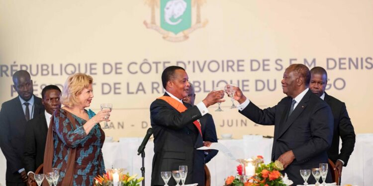 La visite de Denis SASSOU NGUESSO, Président de la République du Congo en images