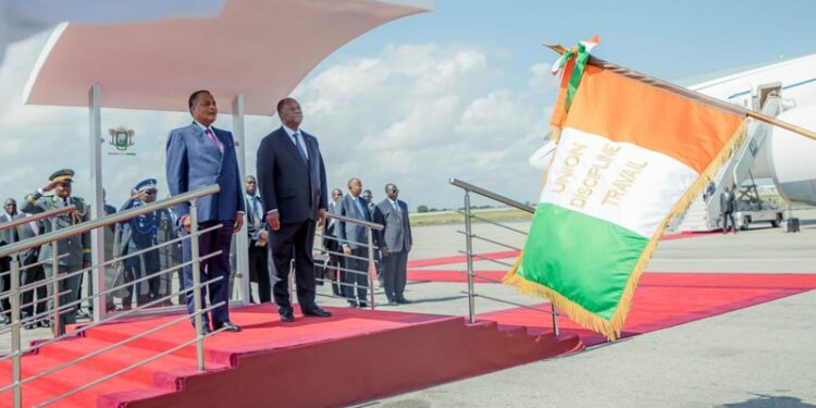 La visite de Denis SASSOU NGUESSO, Président de la République du Congo en images