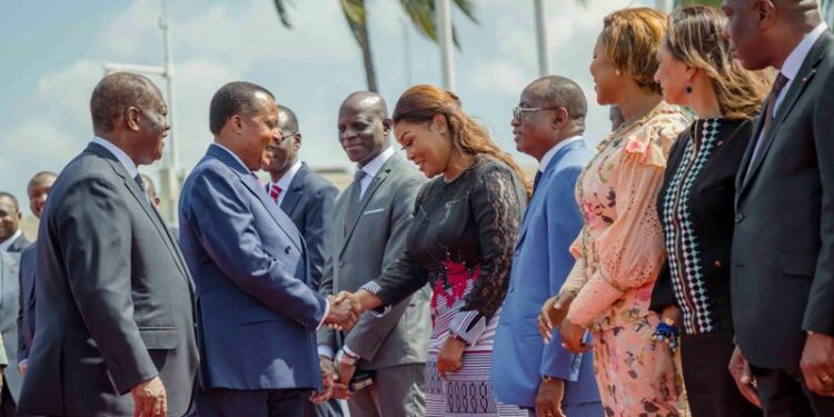 La visite de Denis SASSOU NGUESSO, Président de la République du Congo en images