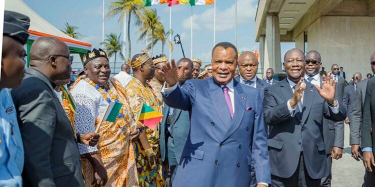 La visite de Denis SASSOU NGUESSO, Président de la République du Congo en images