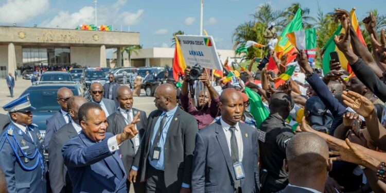 La visite de Denis SASSOU NGUESSO, Président de la République du Congo en images