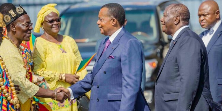 La visite de Denis SASSOU NGUESSO, Président de la République du Congo en images