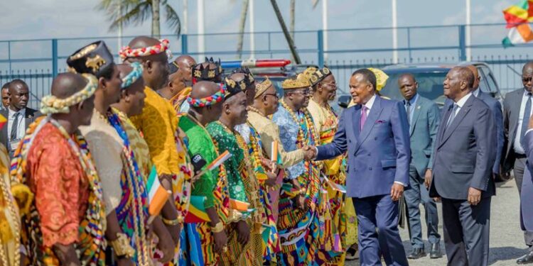 La visite de Denis SASSOU NGUESSO, Président de la République du Congo en images