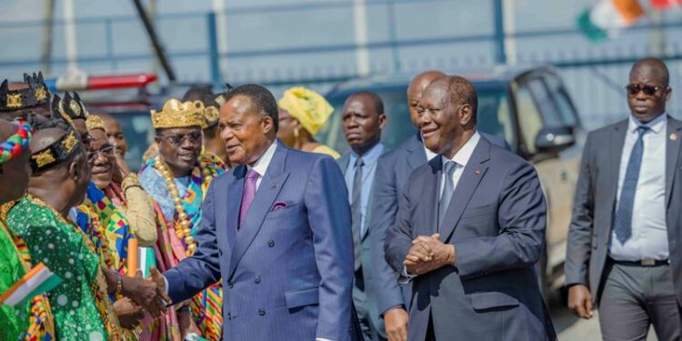 La visite de Denis SASSOU NGUESSO, Président de la République du Congo en images
