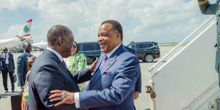 La visite de Denis SASSOU NGUESSO, Président de la République du Congo en images