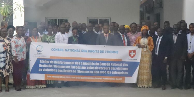 Activités des entreprises: Des agents du CNDH instruits sur les voies de recours des victimes