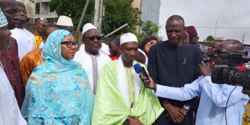 Tabaski à Anyama: Fatima Bamba communie avec la communauté musulmane