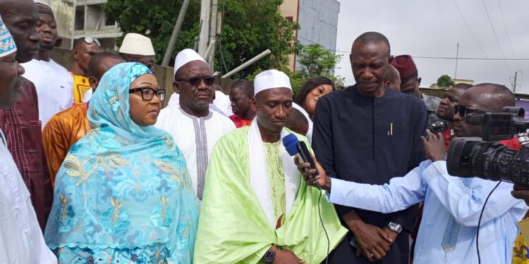 Tabaski à Anyama: Fatima Bamba communie avec la communauté musulmane