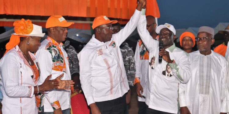 Rhdp Koro/Municipales 2023:Bakayoko Abdoul Dramane présenté aux populations 