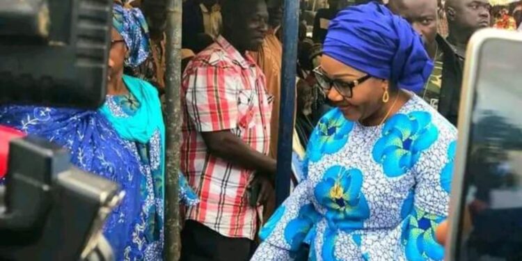 Fatim Bamba aux populations d’Anyama : « Soyons soudés pour un RHDP gagnant »