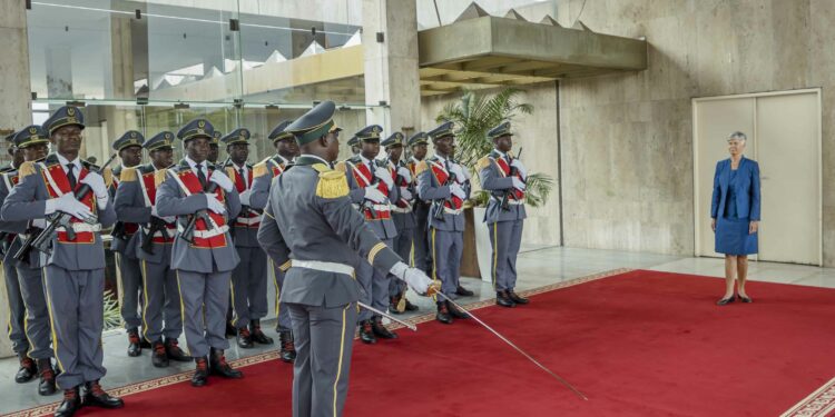Le Chef de l’Etat a reçu les Lettres de Créance de (8) huit nouveaux Ambassadeurs