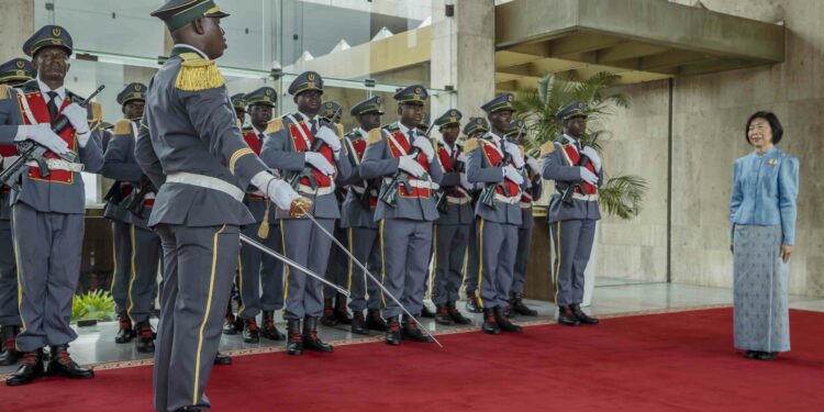 Le Chef de l’Etat a reçu les Lettres de Créance de (8) huit nouveaux Ambassadeurs