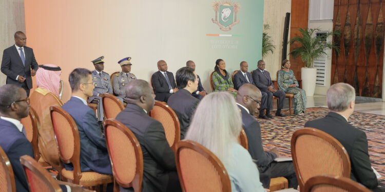 Le Chef de l’Etat a reçu les Lettres de Créance de (8) huit nouveaux Ambassadeurs