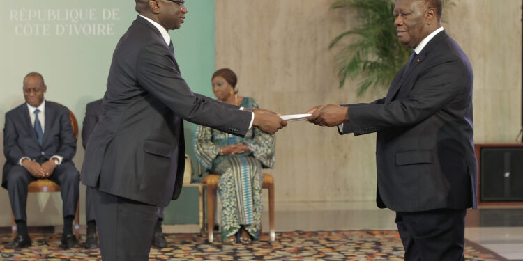 Le Chef de l’Etat a reçu les Lettres de Créance de (8) huit nouveaux Ambassadeurs