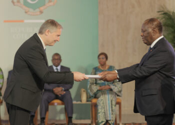 Le Chef de l’Etat a reçu les Lettres de Créance de (8) huit nouveaux Ambassadeurs