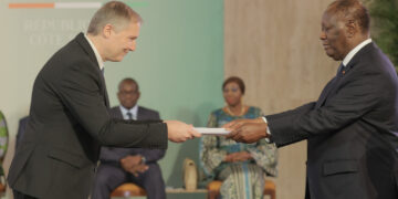 Le Chef de l’Etat a reçu les Lettres de Créance de (8) huit nouveaux Ambassadeurs
