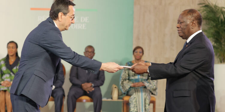 Le Chef de l’Etat a reçu les Lettres de Créance de (8) huit nouveaux Ambassadeurs