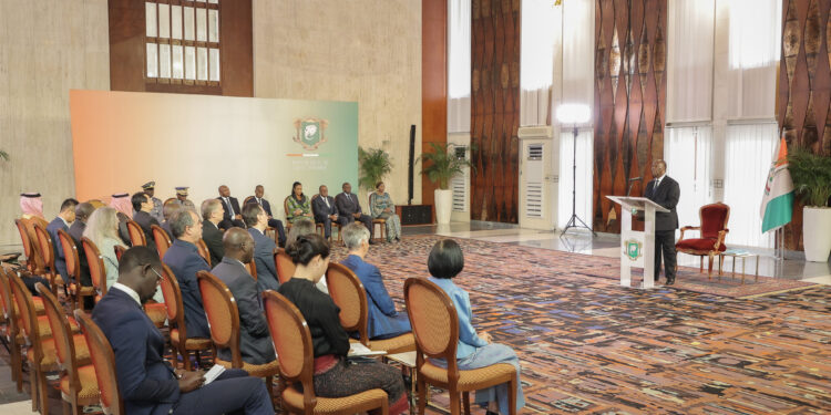 Le Chef de l’Etat a reçu les Lettres de Créance de (8) huit nouveaux Ambassadeurs