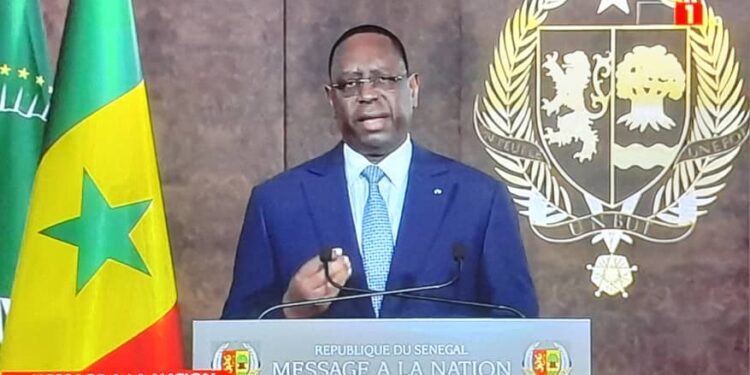 Sénégal/non à un 3e mandat: voici le discours de Macky Sall