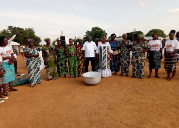 FRONAN/Autonomisation de la femme : Kinapara Coulibaly offre des matériels aux femmes.