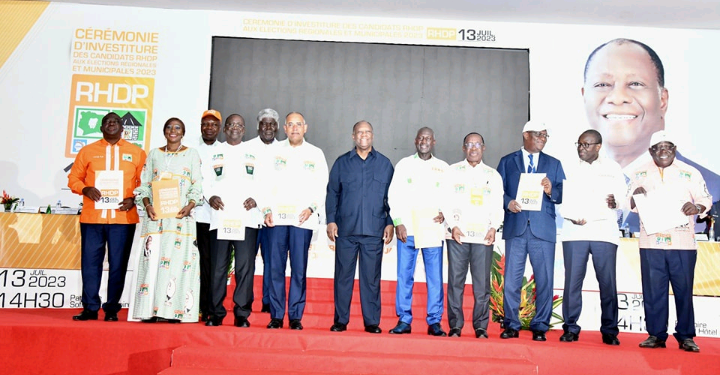 RHDP/ le président Ouattara « Nous serons intraitables avec les candidatures indépendantes »