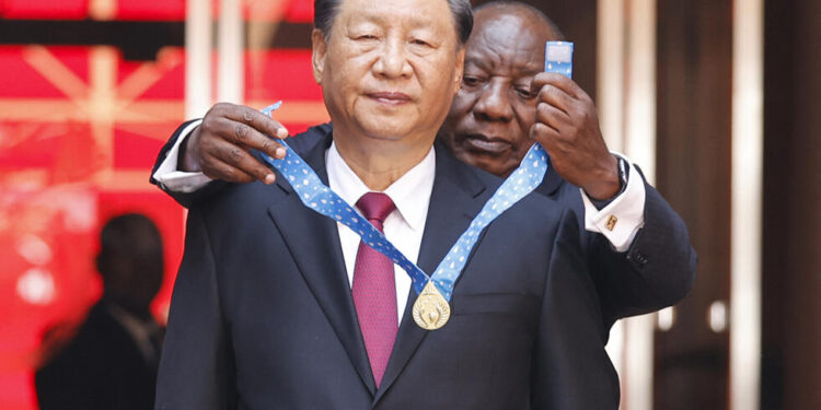 Xi Jinping : « Faire naviguer le navire géant de l’amitié et de la coopération Chine-Afrique du Sud vers un plus grand succès »