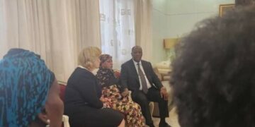 Décès de Bédié: Le couple présidentiel chez Mme Bédié