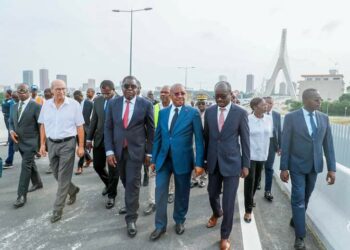 Inauguration du Pont Alassane Ouattara à Abidjan : Amédé kouakou salue l&rsquo;engagement du président 
