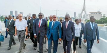 Inauguration du Pont Alassane Ouattara à Abidjan : Amédé kouakou salue l&rsquo;engagement du président 
