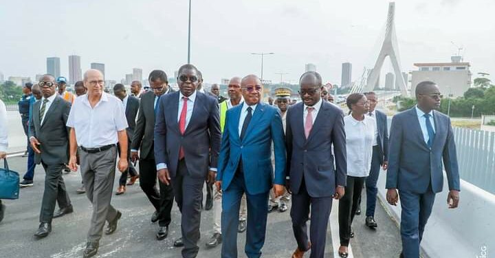Inauguration du Pont Alassane Ouattara à Abidjan : Amédé kouakou salue l’engagement du président