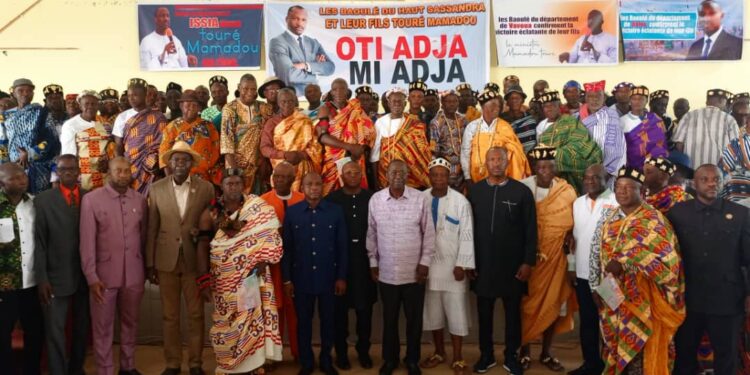 Élection régionale dans le Haut-Sassandra : Ahoussou mobilise le peuple Akan pour Mamadou Touré
