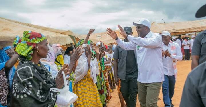 Municipales/Souleymane Diarrassouba en roue libre à Yamoussoukro