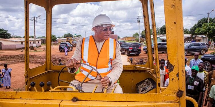 Entretien routier dans la Bagoué : Bruno Koné lance un programme de près de 5 milliards Fcfa