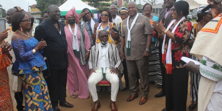 Azitchê International : Le Tout premier président Doho Lucien investi