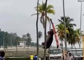 Yamoussoukro/Véhicule tombé dans le lac aux caïmans: les nouvelles de l’occupant