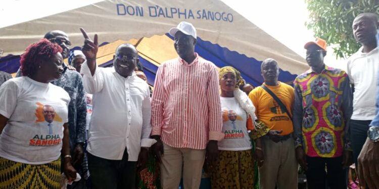 Cissé Bacongo depuis Tiassalé: « Alpha Sanogo sera maire le 2 septembre … »