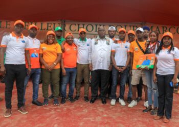 Marcory: Tchagba appelle les jeunes et les femmes « à l&rsquo;espoir et à l&rsquo;espérance »