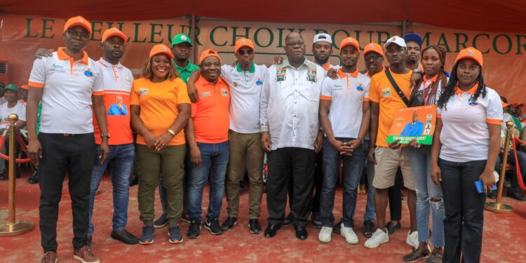 Marcory: Tchagba appelle les jeunes et les femmes « à l’espoir et à l’espérance »