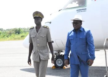 INFRASTRUCTURES CAN 2023 | RÉCEPTION OFFICIELLE DU STADE LAURENT POKOU : Le Ministre DANHO est à San Pedro