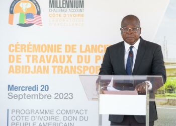 Mercredi 20 septembre 2023: Cérémonie de lancement de travaux du projet Abidjan transport (ATP)