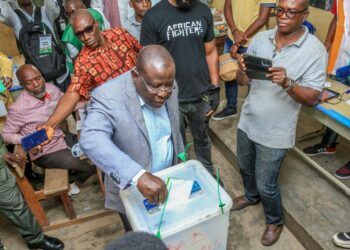 Koumassi: Après son vote, Bacongo satisfait de « l&rsquo;affluence des électeurs »